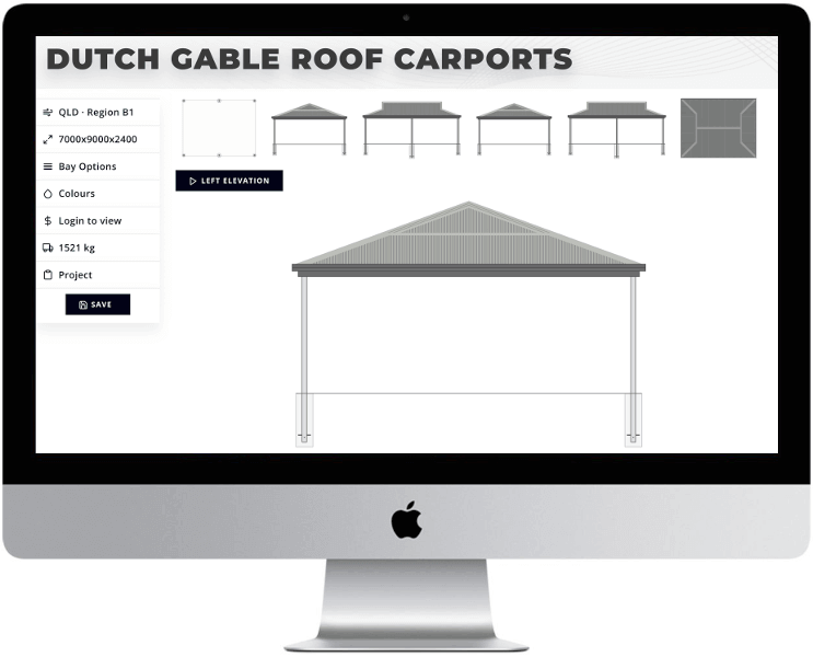 Australia's Best Dutch Gable Carports